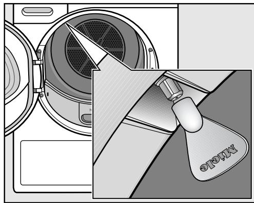 MIELE TMV 840 - Buse de pulverisation du dé-froissage vapeur - 1