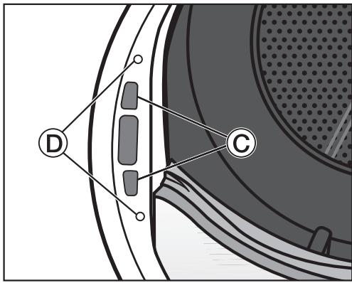 MIELE TMV 840 - Changer le système de fermeture de porte du sèche-linge - 2