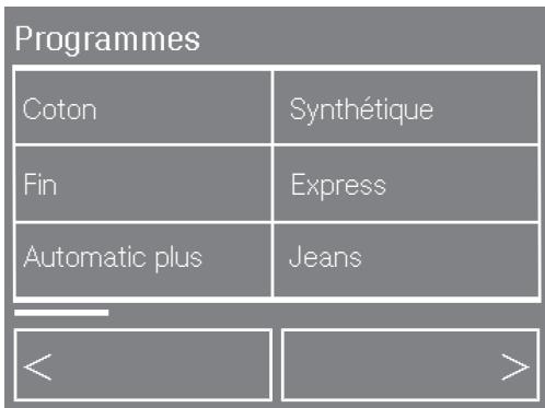 MIELE TMV 840 - Listes de sélections - 1