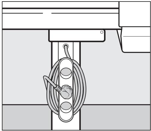 MIELE B890 - Cordon d'alimentation - 1