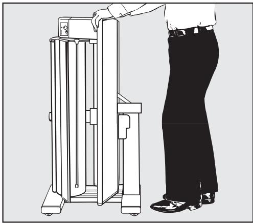 MIELE B890 - Déplacement de l'appareil - 1