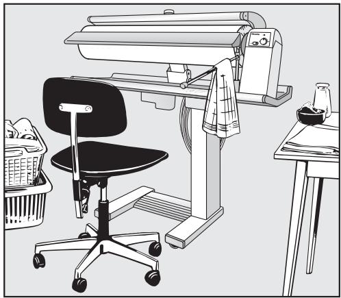 MIELE B890 - Préparer le lieu de travail - 1