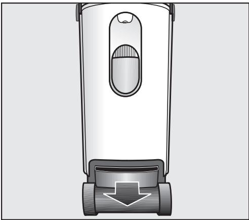 MIELE B 1826 - Vider le bac à eau résiduelle - 1