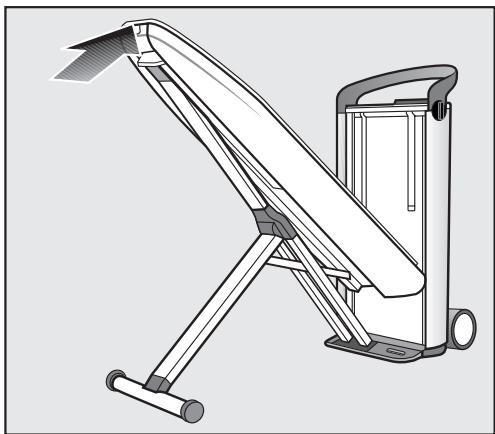 MIELE B 2312 - Démonter le centre de repassage vapeur - 3