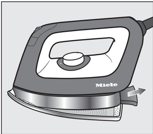MIELE B 2312 - Repasser avec la semelle anti-adhésive - 1