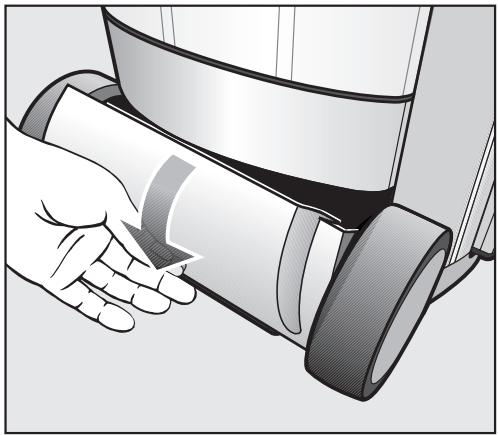 MIELE B 2312 - Réglage en hauteur - 3