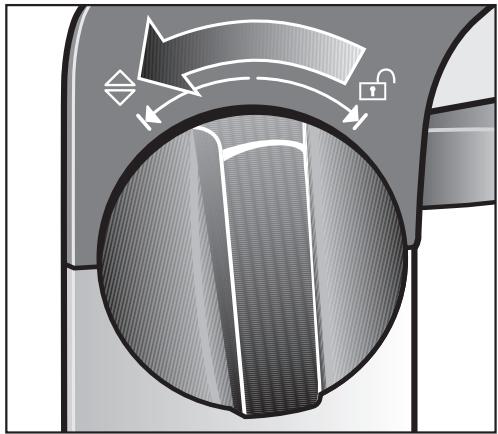 MIELE B 2312 - Réglage en hauteur - 1