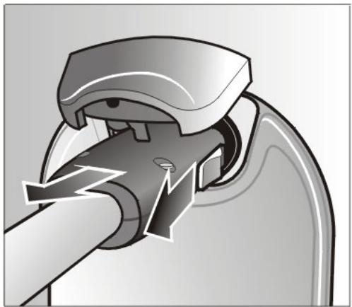 MIELE B 2312 - Démonter le centre de repassage vapeur - 5