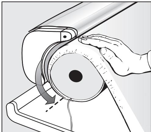 MIELE B 890 - Remplacement de la toile - 6