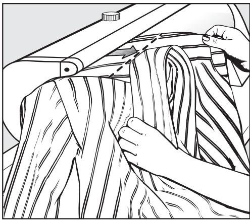 MIELE B 890 - Dos et empiècement - 1