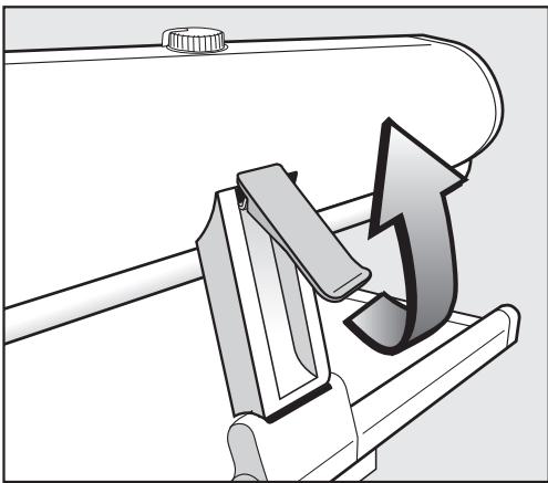 MIELE B 890 - En cas de panne de courant actionnez le déverrouillage d'urgence. - 1