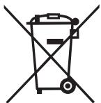 VEDETTE VLF6102 - INFORMATION POUR LA CORRECTE GESTION DES DÉCHETS D'APPAREILS ÉLECTRIQUES ET ÉLECTRONIQUES - 1