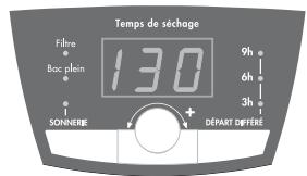 VEDETTE VSF9520 - - Programmes de séchage manuel - 2