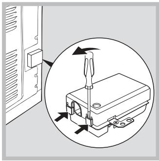 INDESIT K6 C51 - Raccordement électrique Montage du cordon d'alimentation - 1