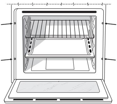 INDESIT FIM 53 K.A WH S - Centreren en bevestigen - 1