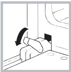 INDESIT FIM 53 K.A WH S - Cleaning the oven door - 2