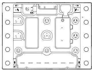 INDESIT P750S - Haken-Befestigungsschema - 4