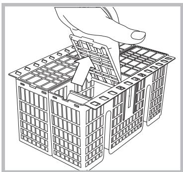 INDESIT DIF 66T1 A EU - Cutlery basket - 1