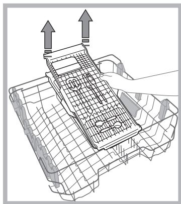 INDESIT DIF 66T1 A EU - Cutlery tray\* - 2