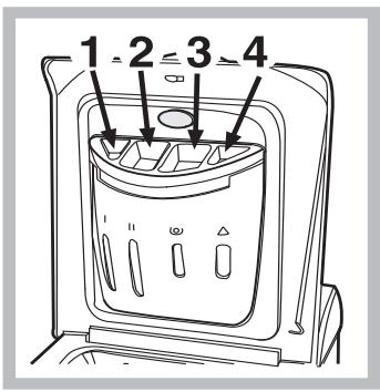 INDESIT WIT 61 - Szufladka naśrodki piorace - 1