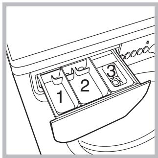 INDESIT WI 142 - Wasmiddellaatje - 1