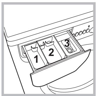 INDESIT IWUC 41051C - Cassetto dei detersivi - 1
