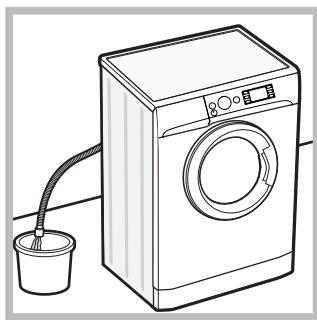 INDESIT EWC 61252 W FR,  EWC 61252 W FR M,  EWC 61252 W FR.M,  EWC 61252 WFR.M - Ouverture manuelle du hublot - 1