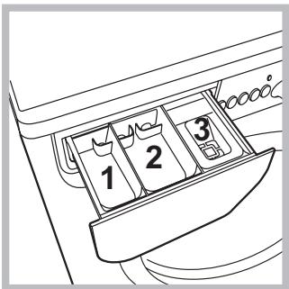 INDESIT IWC 91082 ECO - Tiroir à produits lessiviels - 1