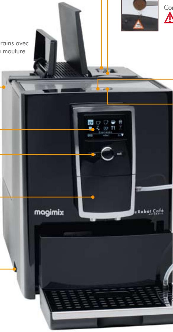 MAGIMIX LE ROBOT CAFE AUTOMATIC 11492 - Lisez attentivement les consignes de sécurité avant d'utiliser votre appareil. - 5