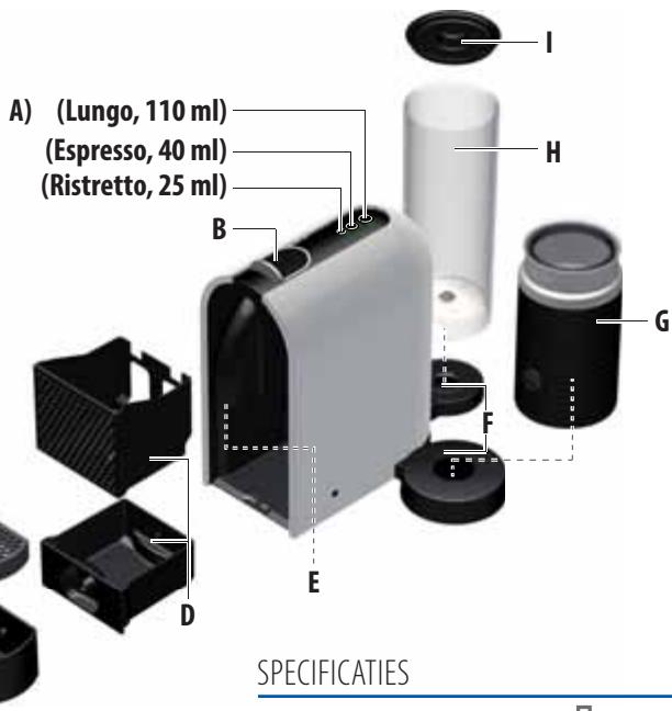 MAGIMIX NESPRESSO U & MILK-M130 - Inhoud verpakking - 5