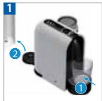 MAGIMIX NESPRESSO U & MILK-M130 - LEEG HET SYSTEEM voordat u de machine een periode niet gebruikt, ter bescherming tegen vorst of vóór een reparatie - 1