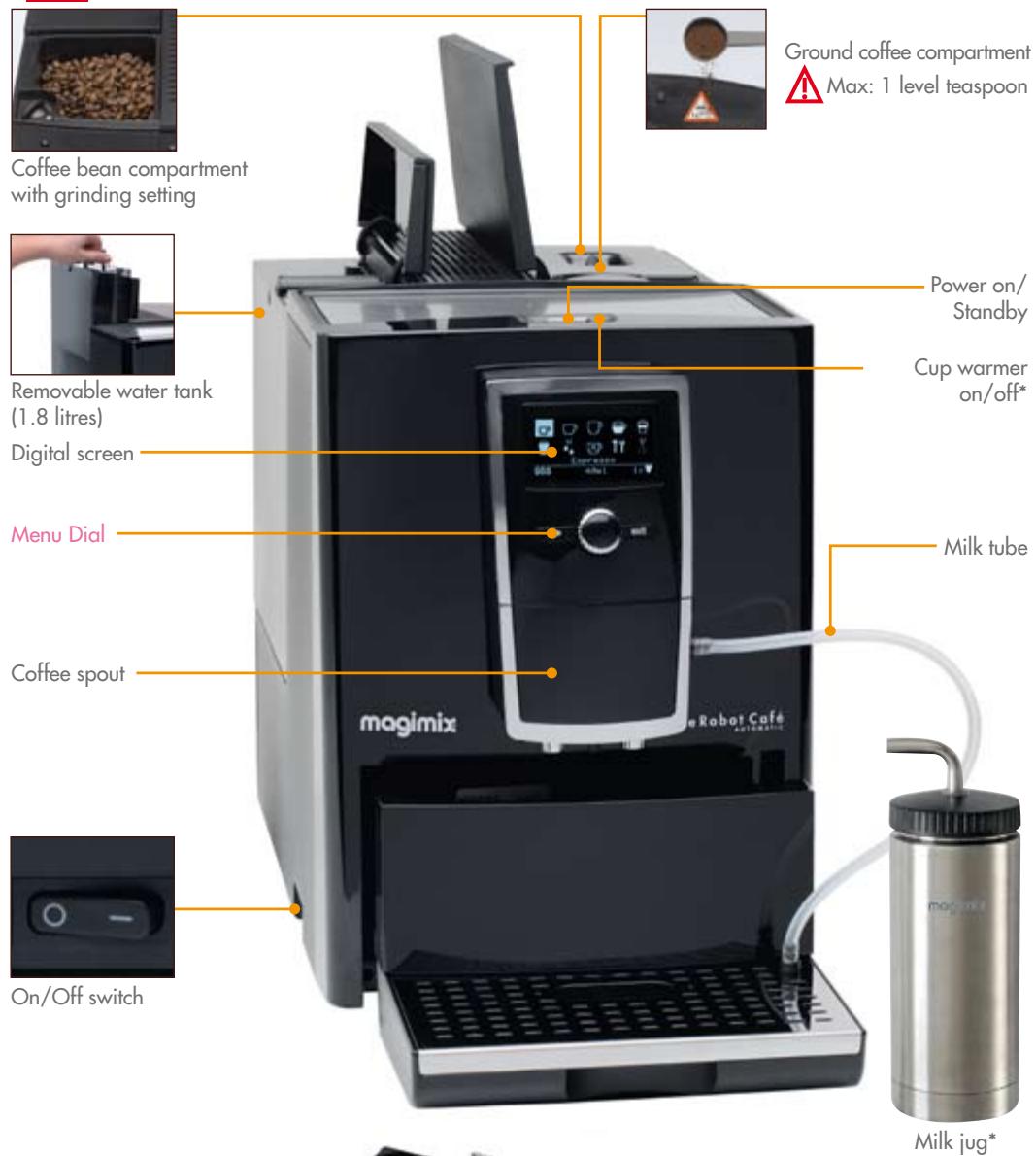 MAGIMIX 11493, 11492 - Read these safety instructions carefully before using your machine. - 1