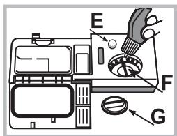 HOTPOINT LSPB 7M116 X EU - Wlewanie płynu nabłyszczającego - 1