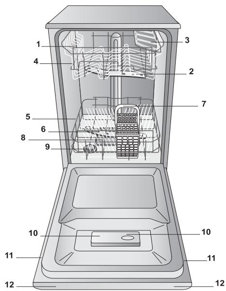 HOTPOINT LSPB 7M116 X EU - Vista d'insieme - 1
