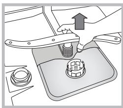 HOTPOINT LSPB 7M116 X EU - Nettoyer les bras de lavage - 2