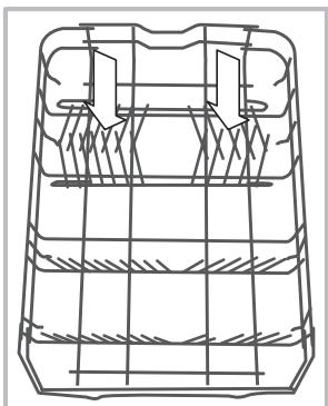 HOTPOINT LSPB 7M116 X EU - Panier supérieur - 1
