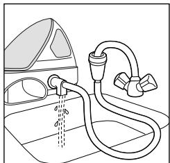 CALOR REPASSAGE CENTRALES VAPEUR EXPRESS - POUR RINCER LA CHAUDIERE AVEC L'ACCESSORIES DE VIDANGE - 2