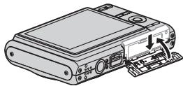 CASIO EX-Z65 - Fermez le couvercle de batterie. - 1