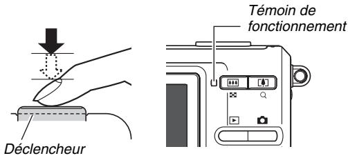 Déclencheur Témoin de fonctionnement