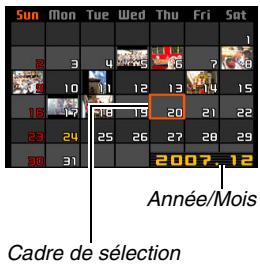 Sun Mon Tue Wed Thu Fri Sat 1 6 3 4 5 6 7 8 8 10 11 12 13 14 15 16 17 18 19 20 21 22 23 24 25 26 27 28 29 30 31 2007.12 Année/Mois Cadre de sélection