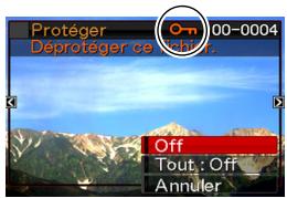 Protéger Déprotéger ce 00-0004 Off Tout : Off Annuler