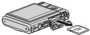 CASIO EX-Z65 - Retirez la carte mémoire de l'appareil photo. - 1
