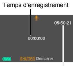 CASIO EX-S10 - Enregistrement audio seulement (Enregistrement de la voix) - 1