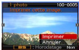CASIO EX-S10 - Utilisez [] et [] pour spécifique l'option d'impression souhaitée. - 1