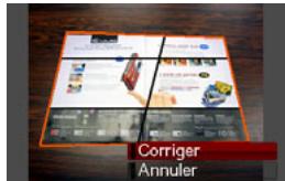 CASIO EX-S10 - Utilisez [▲] et [▼] pour sélectionner « Corriger», puis appuyez sur [SET]. - 1