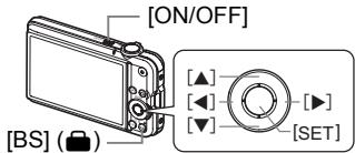 CASIO EX-S10 - Configuration de la langue d'affichage lors de la première mise sous tension de l'appareil photo - 1