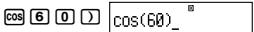 CASIO FX-991ES - Correction d'un calcul - 4