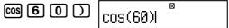 CASIO FX-991ES - Correction d'un calcul - 2