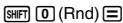 CASIO FX-991ES - Fonction d'arrondi (Rnd) - 12