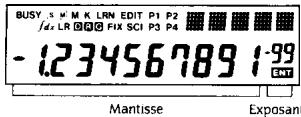 CASIO FX-180P PLUS - 1-2 Affichage - 1